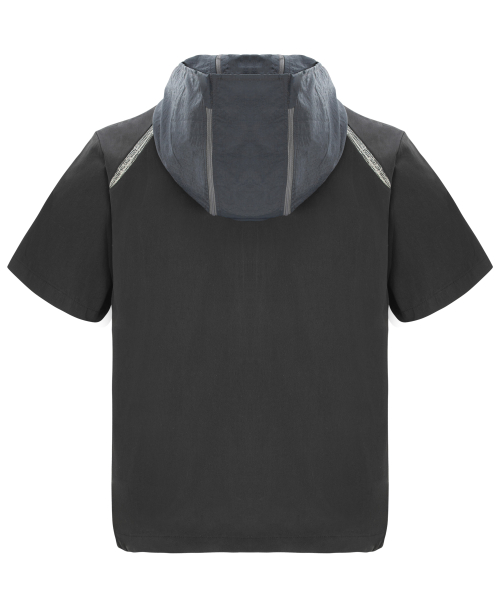 Двусторонняя куртка с капюшоном 2-way 01, Black