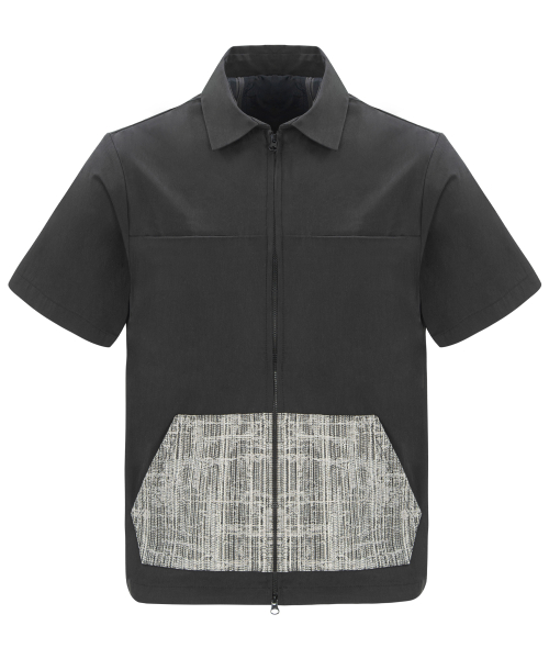 Двусторонняя куртка с капюшоном 2-way 01, Black