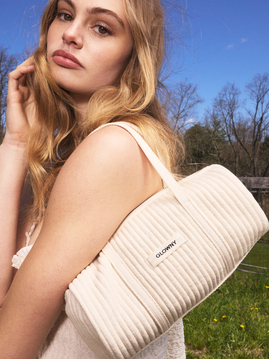 【GLOWNY】25HS★ COTTON PILLOW BAG JOLLY MUSINSA | GLOWNY COTTON PILLOW BAG (IVORY)