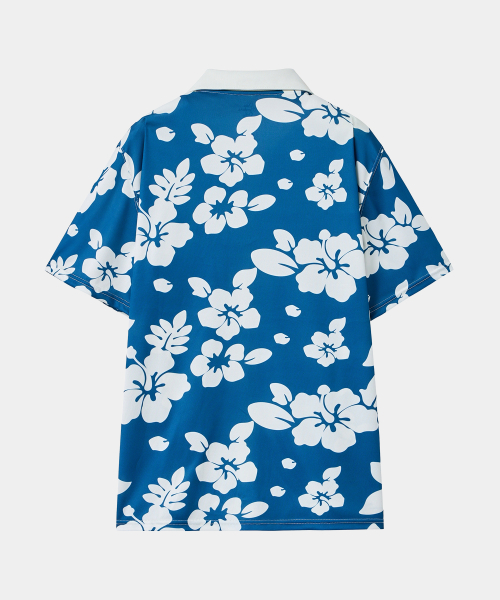 RESORT SHIRT FLOWER BLUE