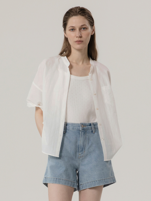 Блузка Henley цвета Ivory от Eto