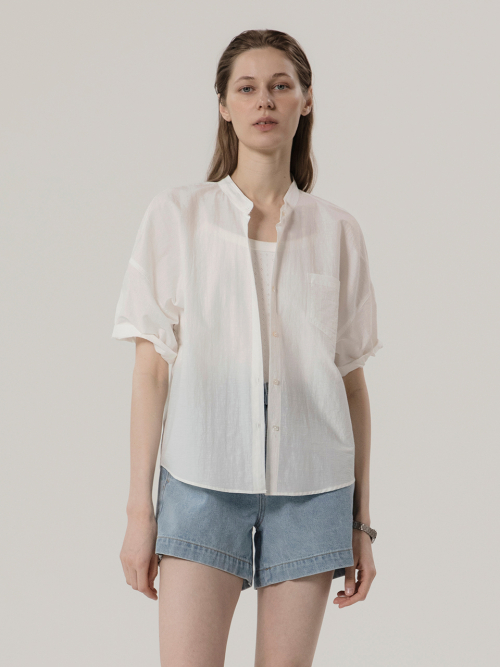 Блузка Henley цвета Ivory от Eto