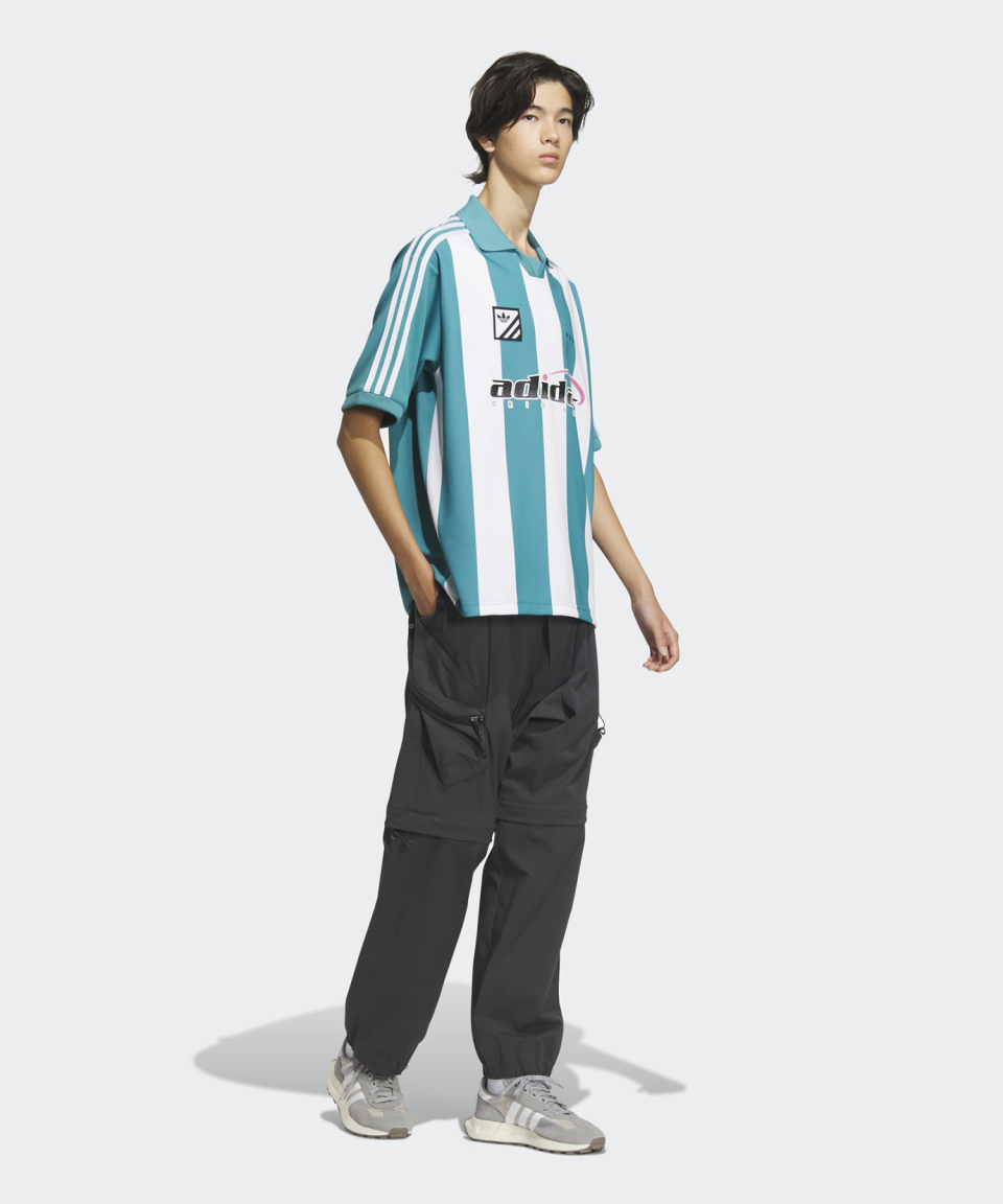 아디다스(ADIDAS) 풋볼 폴로 셔츠 - 민트:화이트 / IW6307