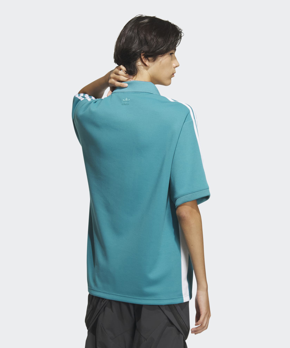 아디다스(ADIDAS) 풋볼 폴로 셔츠 - 민트:화이트 / IW6307