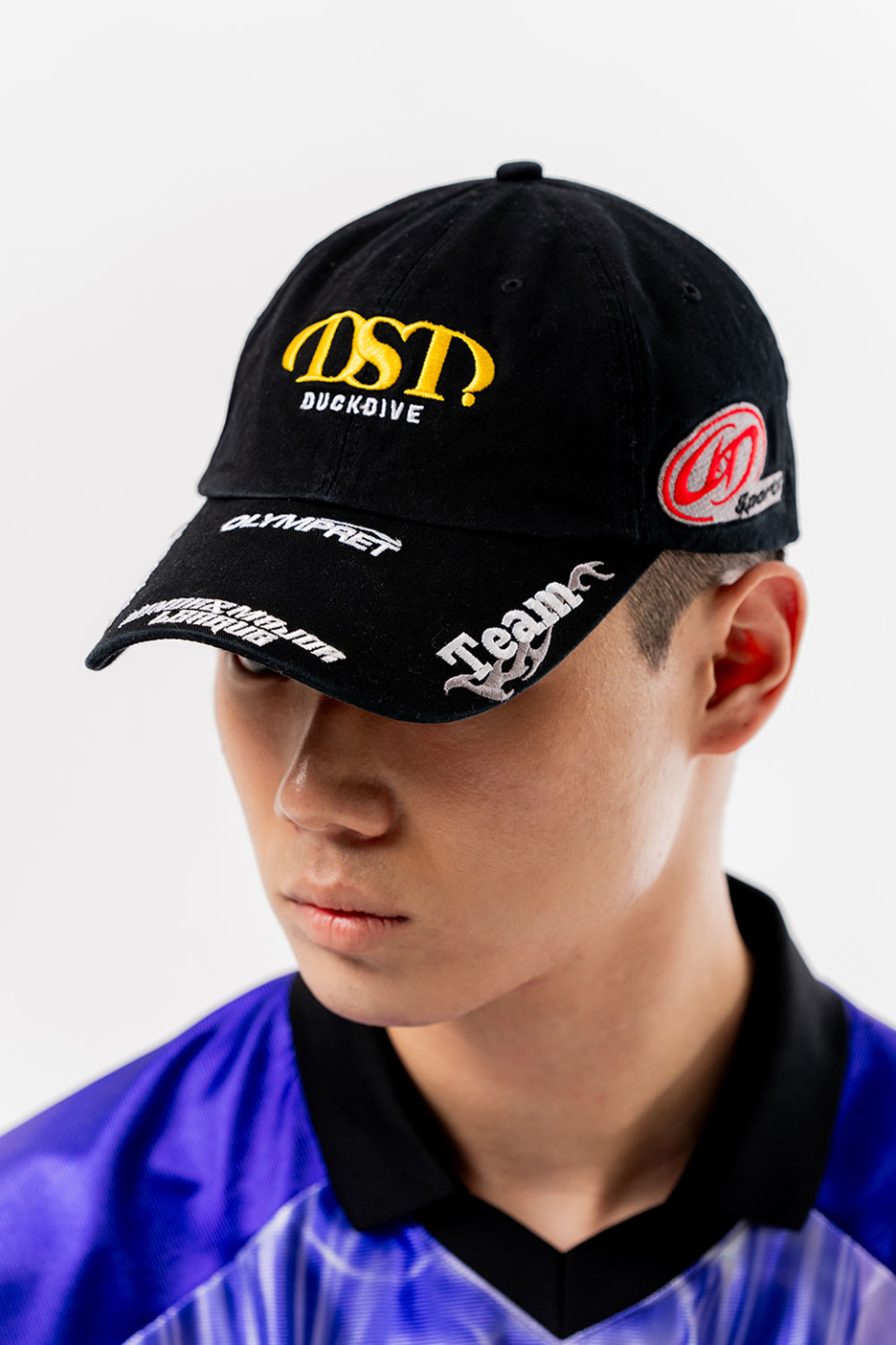 【 DUCKDIVE 】racing symbol cap (denim) unisex MUSINSA | DUCKDIVE Racing Symbol Cap Black