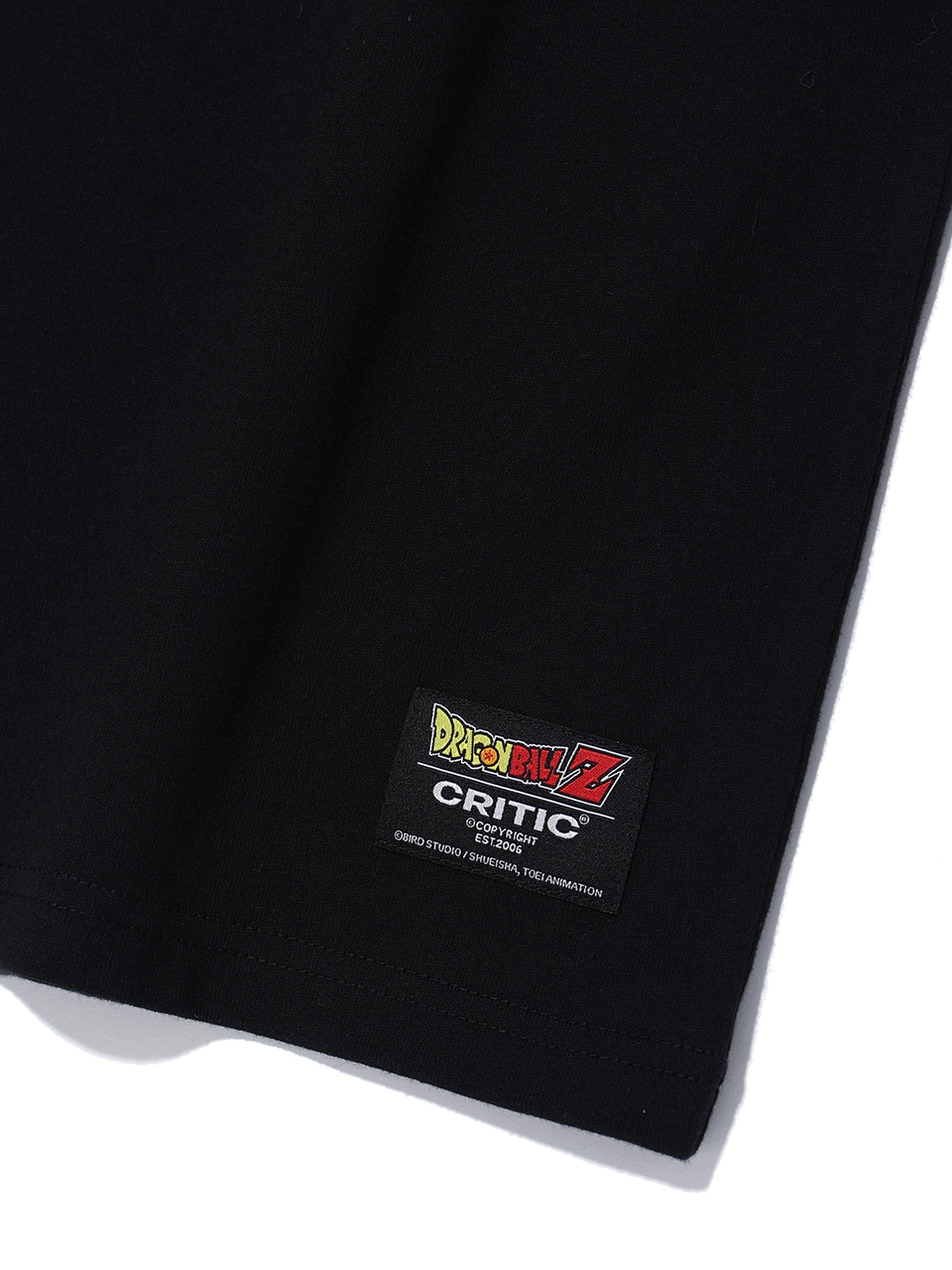 MUSINSA | CRITIC CRITIC x DRAGON BALL Z GOODBYE TS BLACK