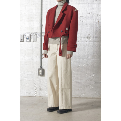 Crop Wool Coat_RQCAW23576REX