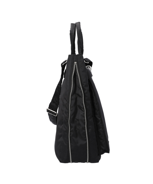 Raven Expandable Tote Bag / Black thumbnail 9