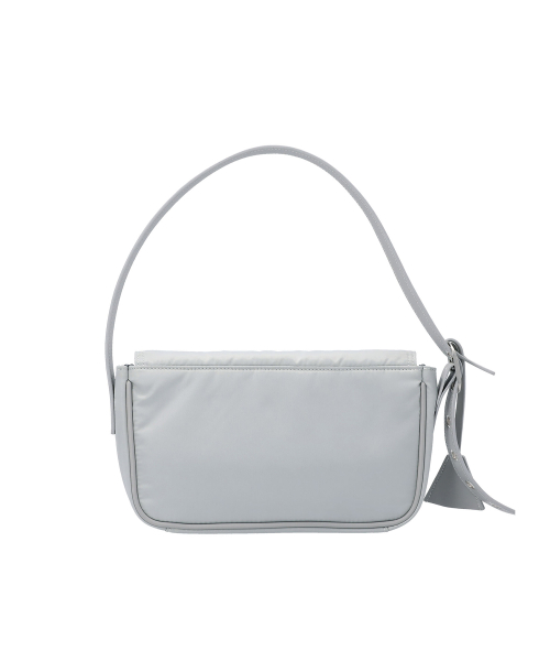 Raven Oblique Mini Bag / Silver