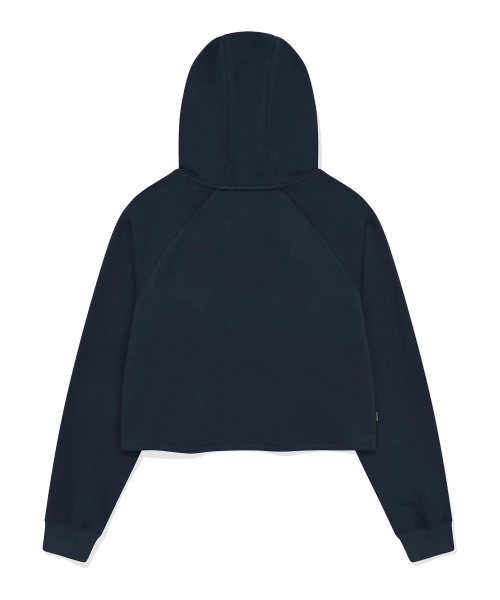 Женский укороченный худи Arch Clover Heart Navy