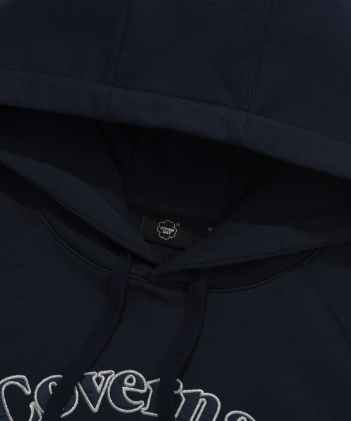 Женский укороченный худи Arch Clover Heart Navy