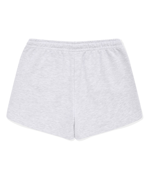 Женские короткие свитшотовые шорты Heather Gray