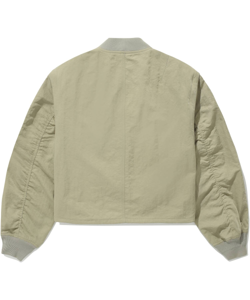 Женский бомбер MA-1 со съемными деталями Light Khaki