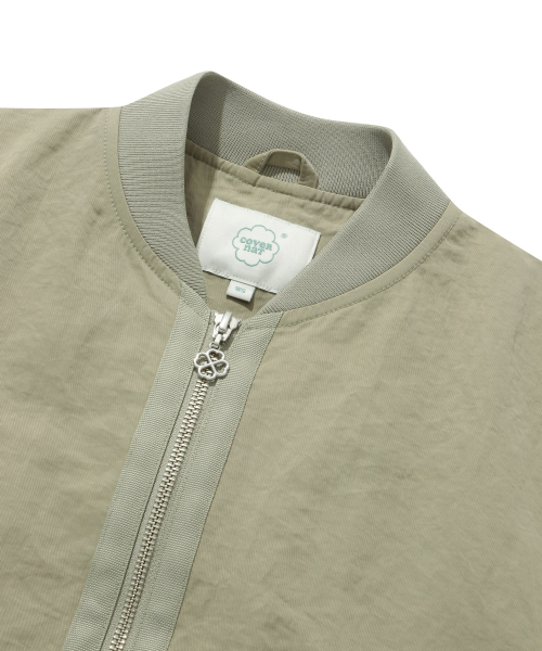 Женский бомбер MA-1 со съемными деталями Light Khaki