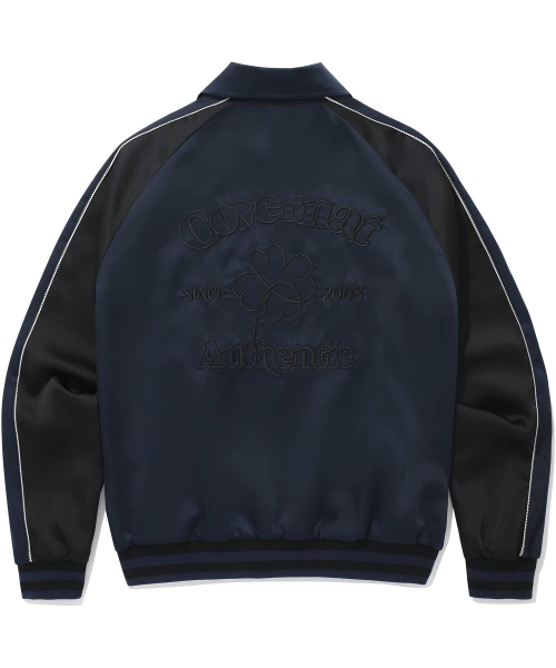 Женский бомбер сукаджан Arch Clover Heart Navy
