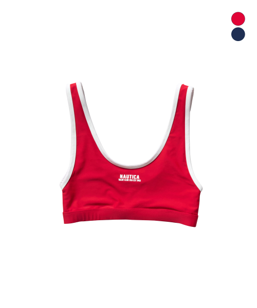 LETTERING BIKINI TOP