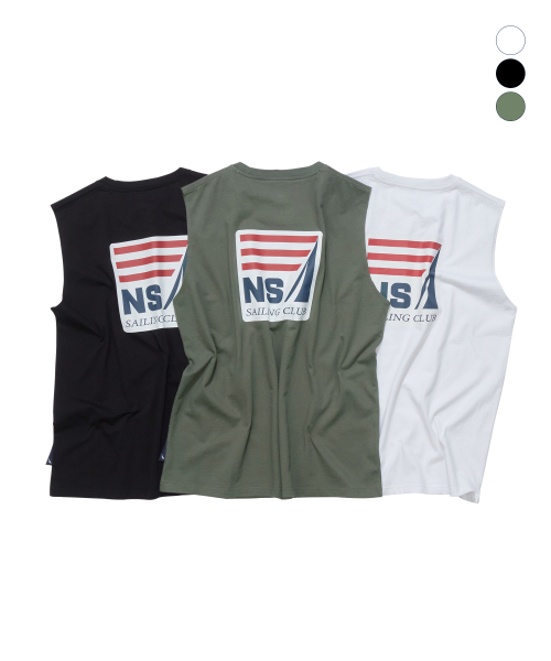 Топ без рукавов Sailing Club (3 colors) NTS4876