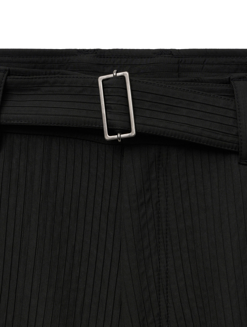 Плиссированные шорты 3D (Black)