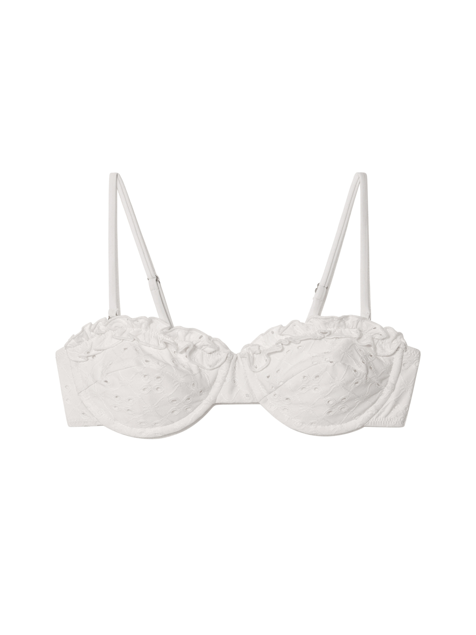 ビキニ GLOWNY BALCONETTE BIKINI TOP 4BKH198 MUSINSA | GLOWNY FRILL BALCONETTE BIKINI TOP (WHITE)
