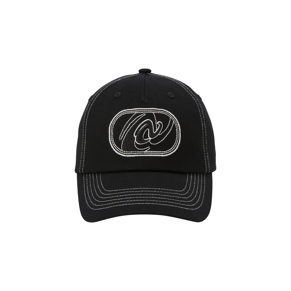 キャップ NERDY Applique wappen ball cap black ノルディ NERDY APPLIQUE WAPPEN BALL CAP （BLACK） アップリケ