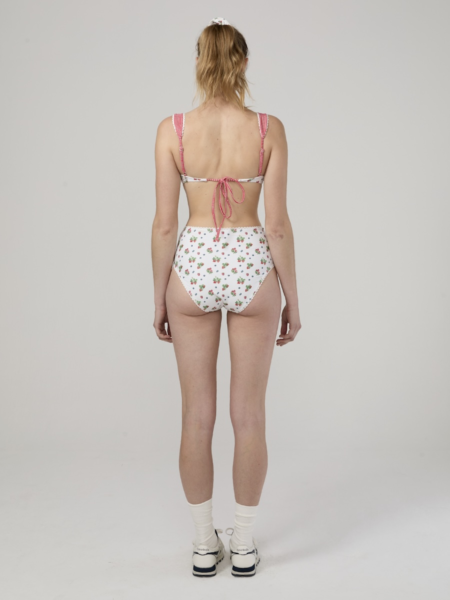 MUSINSA | GLOWNY HIGH WAIST BIKINI BOTTOM (MIX BERRY)
