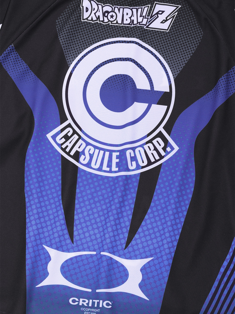 ◆CRITIC X DRAGON BALL Z CAPSULE CORP JERSEY◆ MUSINSA | CRITIC CRITIC x DRAGON BALL Z CAPSULE CORP JERSEY BLUE