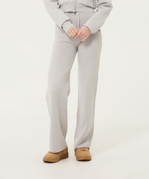 [VIUWVIUW] Knit Training Pants (gray)