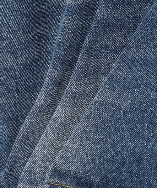 [VIUWVIUW] Flower Denim Half Pants (blue blue)