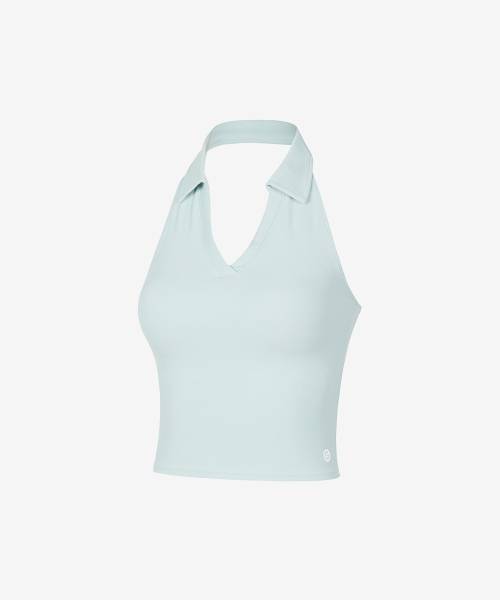El-flex F Collar Halter-top