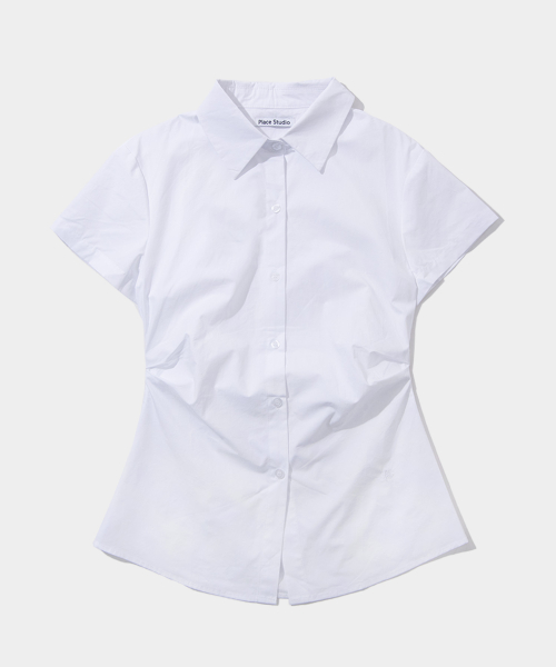 Комплект из рубашки Slim Fit с галстуком [White]