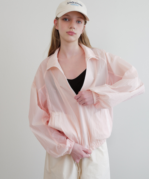 Light wind breaker (pink)