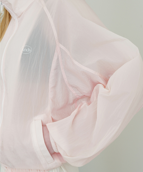 Light wind breaker (pink)