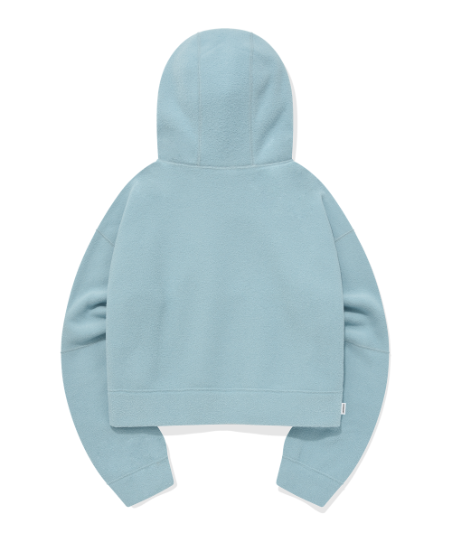 Женское худи из плотного флиса Sky Blue