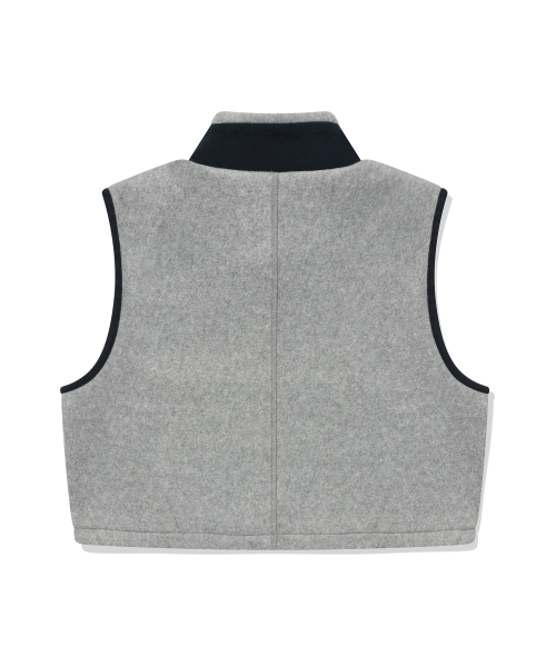 Женский флисовый жилет Melange Gray