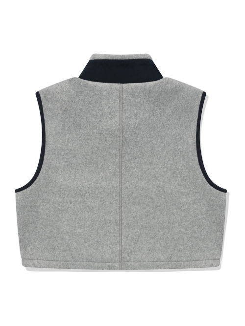 Женский флисовый жилет Melange Gray