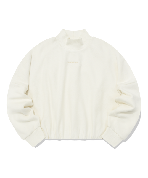 Женский свитшот с высоким горлом Ivory