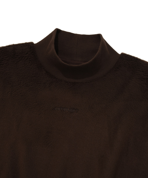 Женский свитшот с высоким горлом Brown