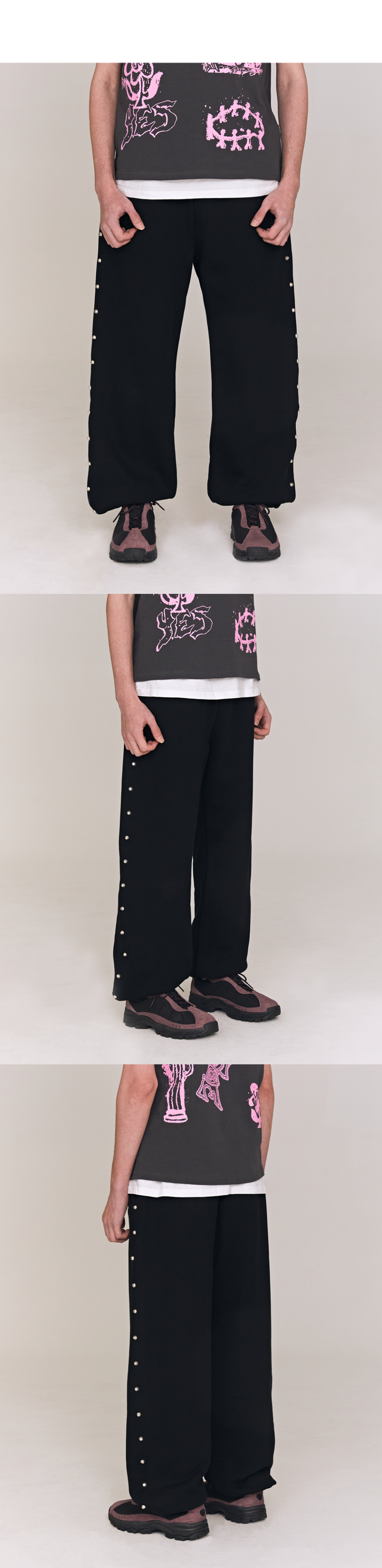 MUSINSA | NEGATIVE THREE Chubby Board Sneakers DUSTY PURPLE