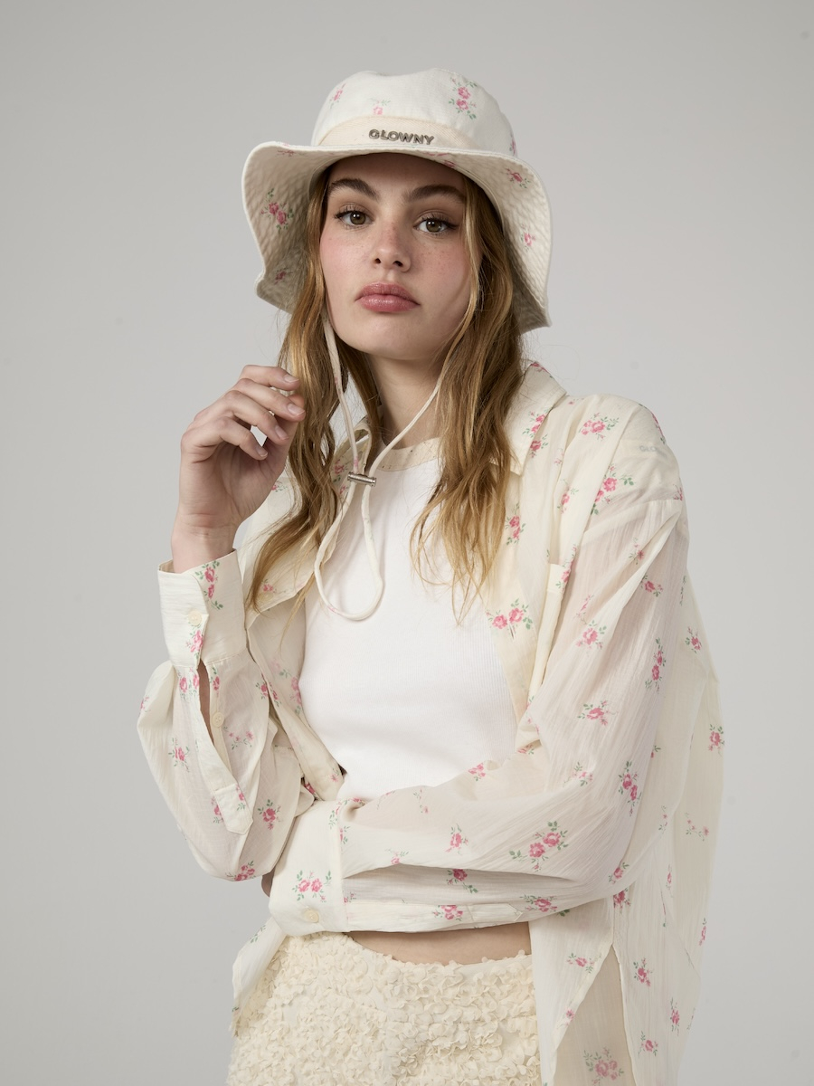 MUSINSA公式 | GLOWNY CRUISE TOUR HAT (BLOOM)