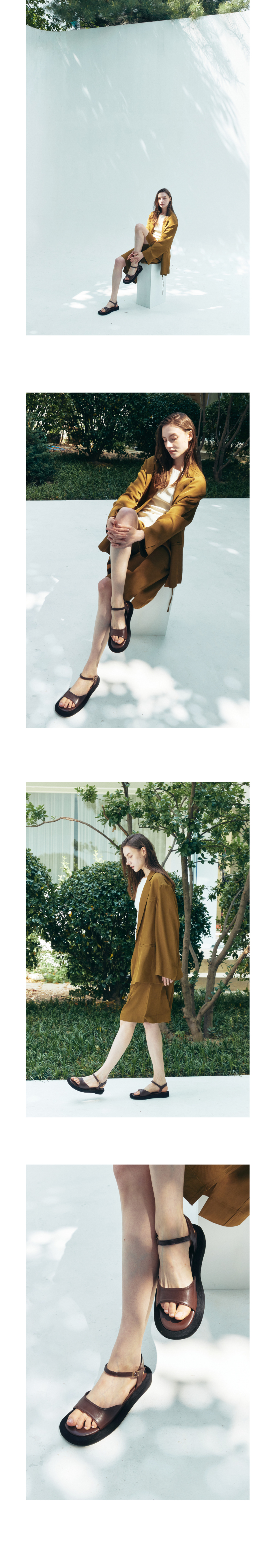 ★komorebi museum★ 25SS Launch_KM361 Handmade Layer Sandals MUSINSA | KOMOREBI MUSEUM KM223 Handmade cow leather arch