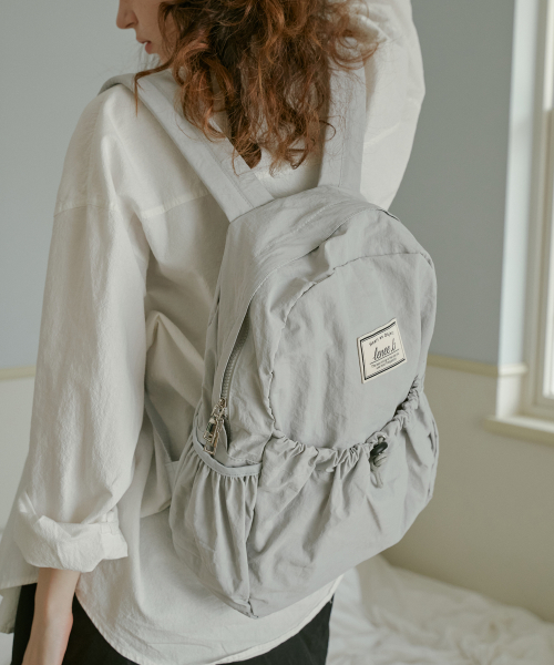 String backpack Grey