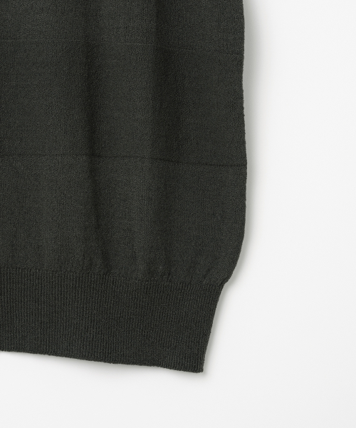 Трикотажное поло Block Half Collar [Khaki]