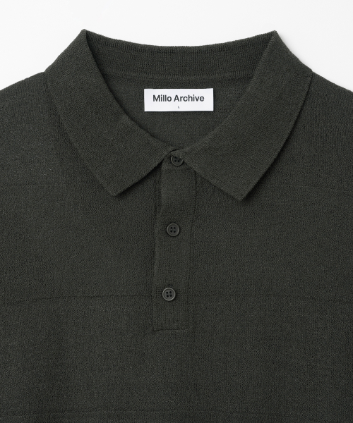Трикотажное поло Block Half Collar [Khaki]