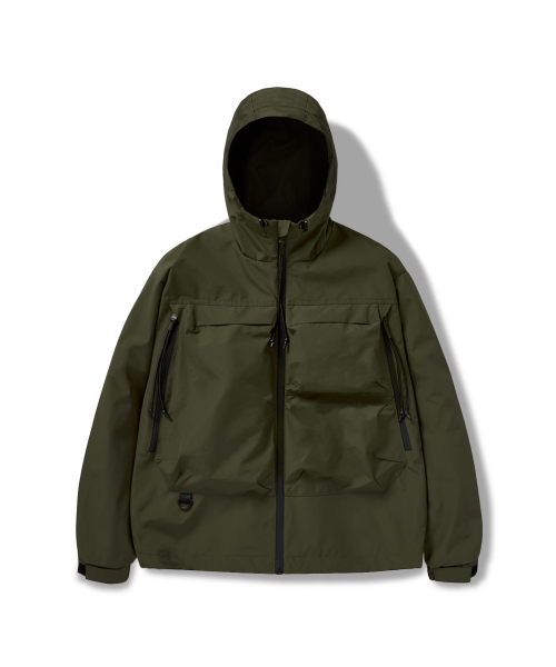 Длинная ветровка C7 Slider Khaki CJK110