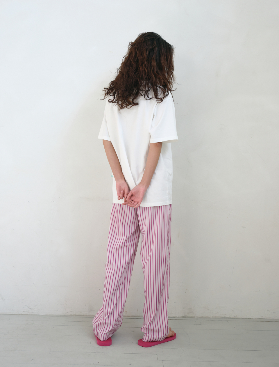 ◇ENZO BLUES◇ Spread Stripe Banding Pants Pink MUSINSA | ENZO BLUES Spread Stripe Banding Pants (Pink)