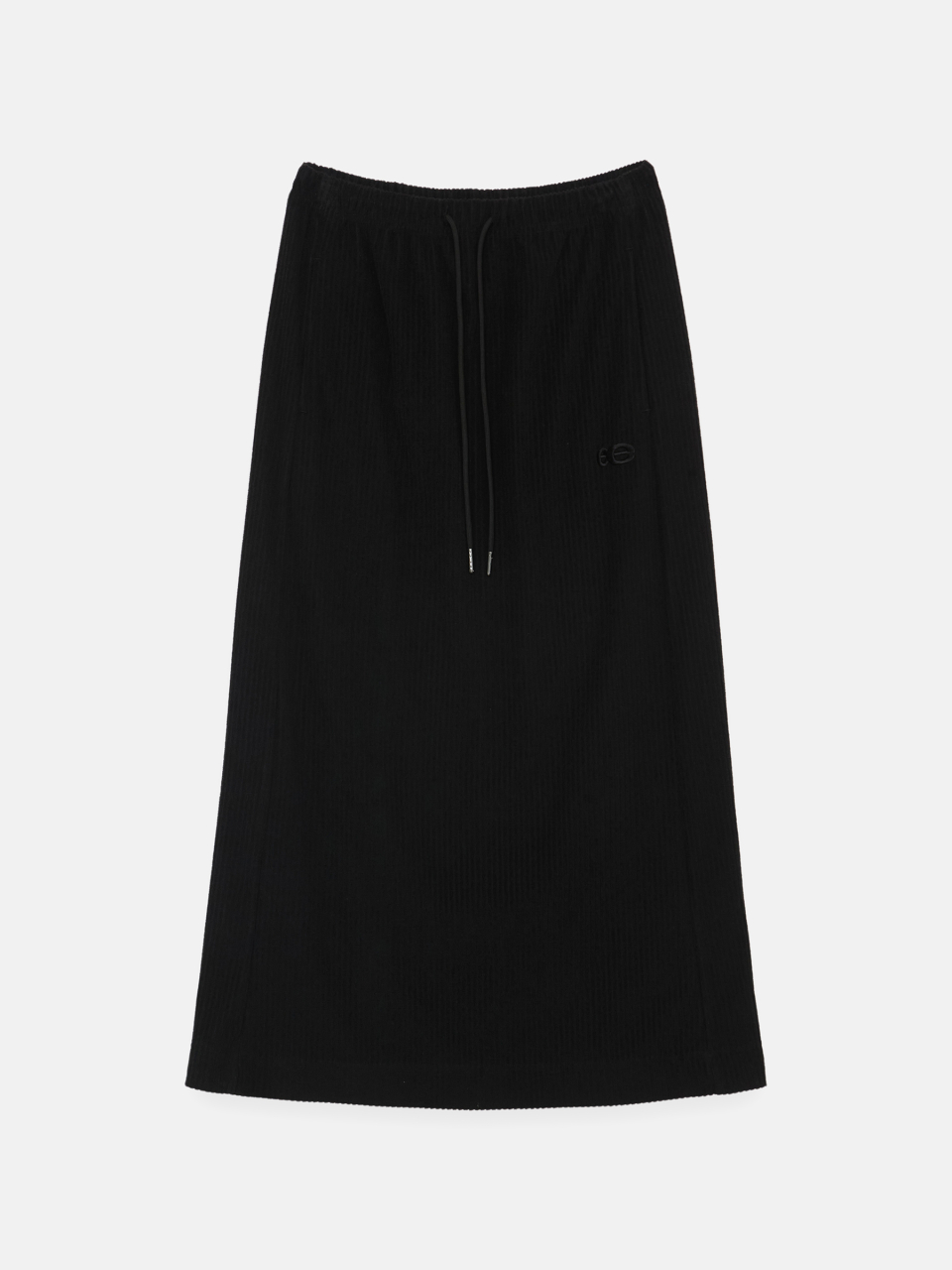 【ENZO BLUES】Stripe Terry Long Skirt MUSINSA公式 | ENZO BLUES Striped Terry Long Skirt (Black)