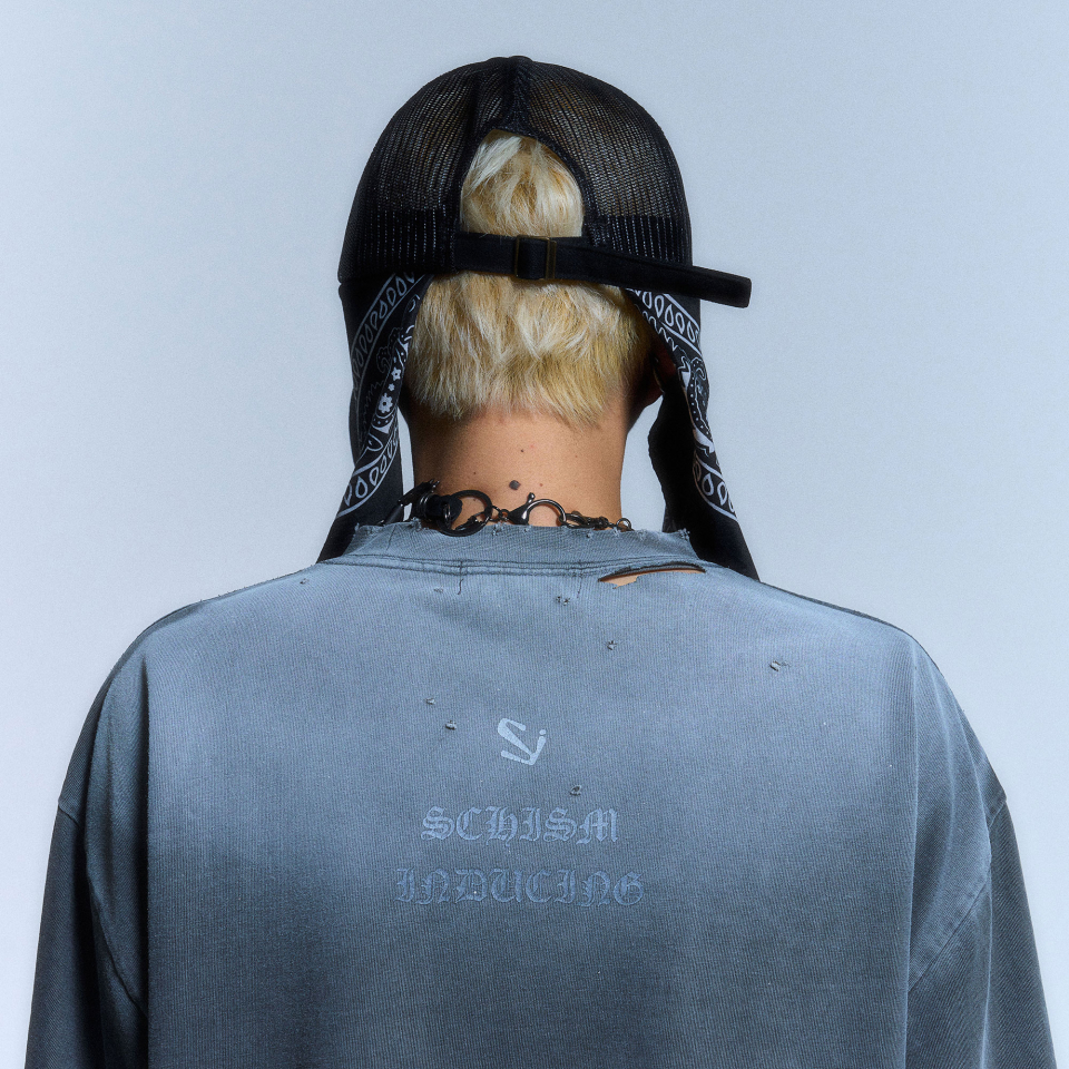 SCHISM INDUCING ■ BORO T SHIRT MUSINSA | SCHISM INDUCING BORO T SHIRT_CHARCOAL