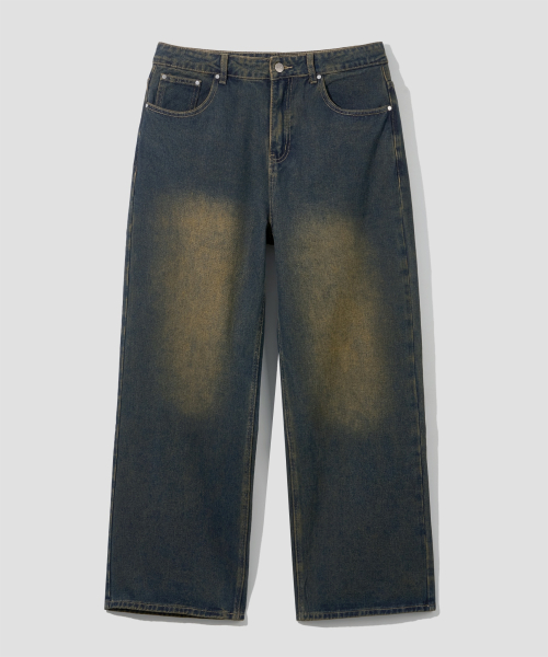 WIDE WASHING DENIM PANTS [VINTAGE]