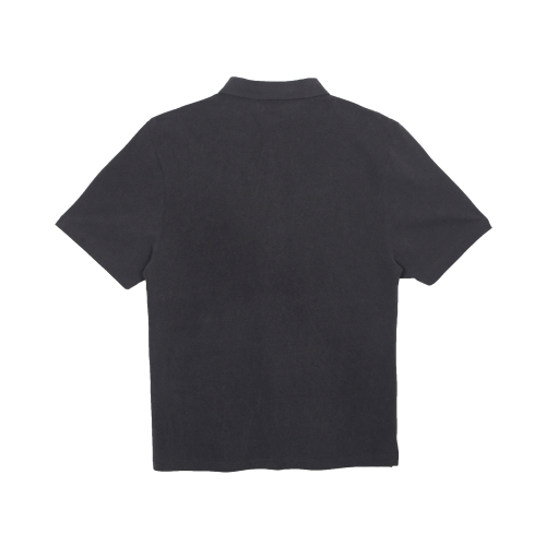 CYCLING HALF SLEEVE COLLARED T-SHIRT (DARK GREY)