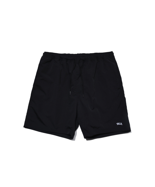 Нейлоновые пляжные шорты до колена Black